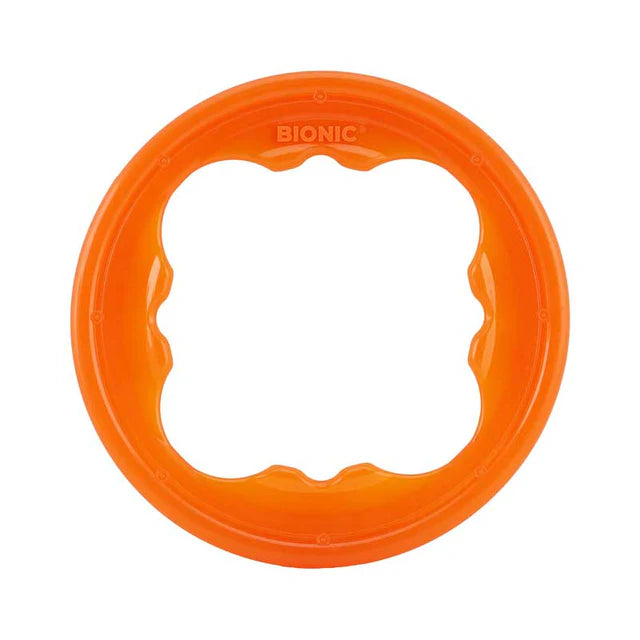Juguete ultra resistente para perros BIONIC Toss-N-Tug Turbo