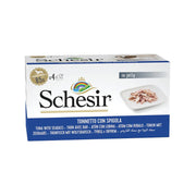 Schesir Pack Atún y Lubina en gelatina (4 x 85gr)