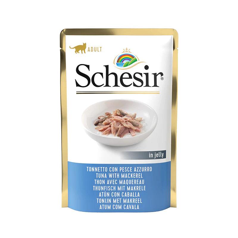 Schesir Atún y Pescado Azul en Gelatina 85 gr