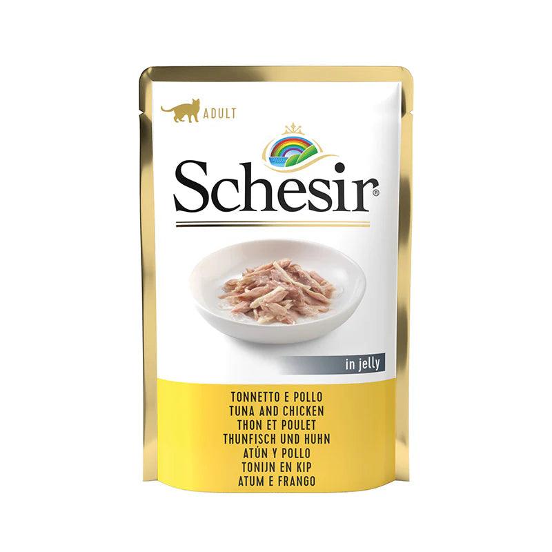 Schesir Atún y Pollo en Gelatina 85 gr