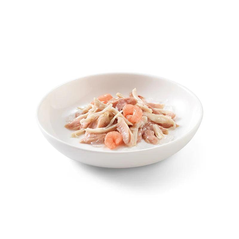 Schesir atún y pollo con Gambas en Gelatina 85gr