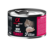 Alpha Spirit Feline Pavo lata Caja