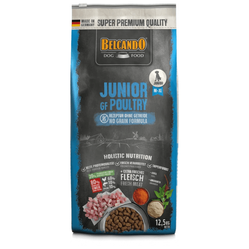 Pienso Belcando Junior GF con Ave de corral