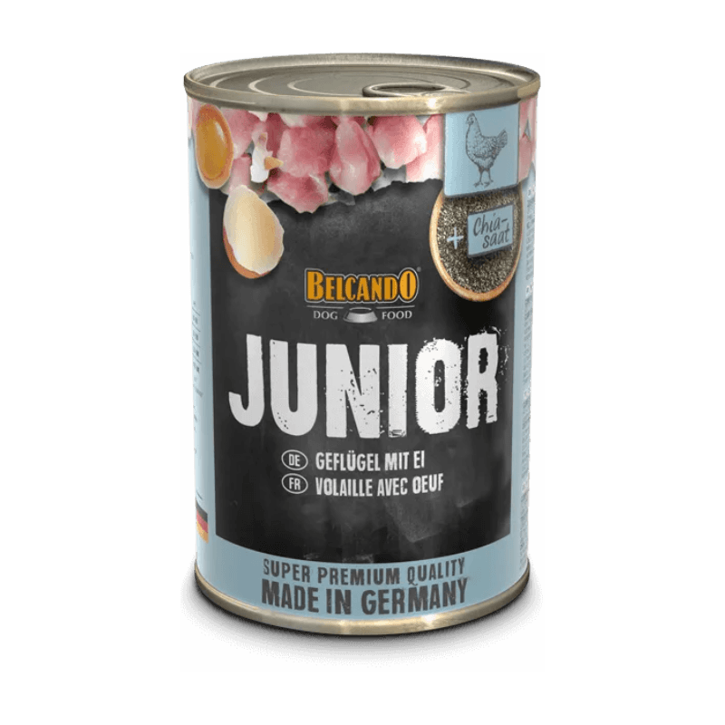 Belcando Junior ave con huevos Quality Selection