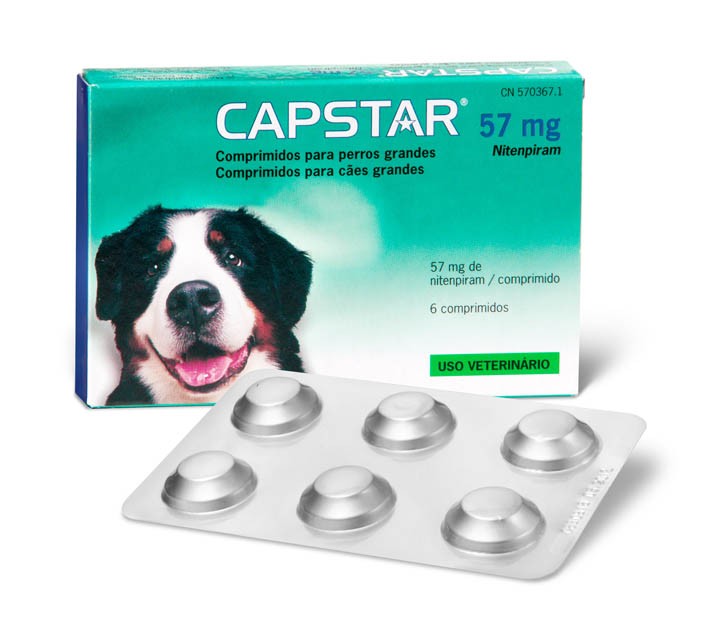 CAPSTAR 57mg perro (6 comprimidos)