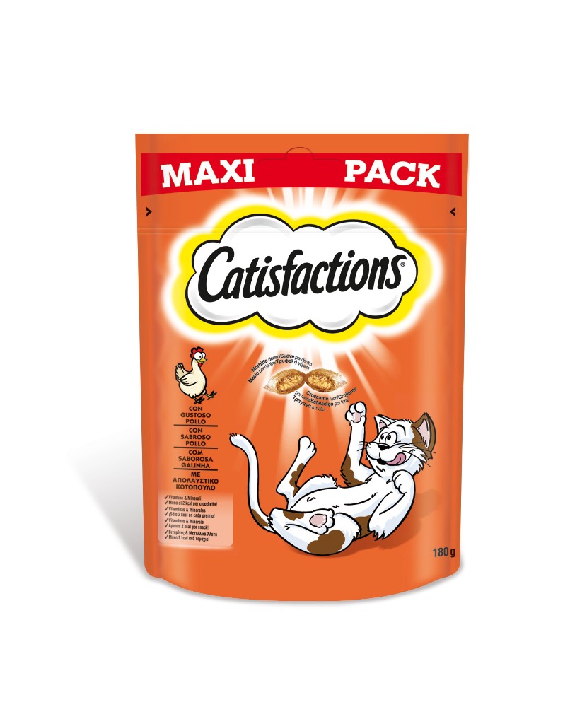 Catisfactions MAXI Pack Pollo (4 x 180 g)