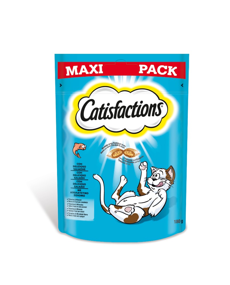 Catisfactions MAXI Pack Salmón (4 x 180 g)