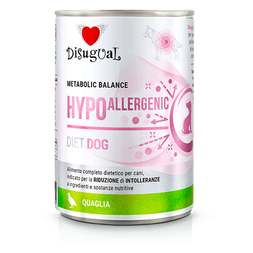 Disugual Perros Hypoalergénico con Codorniz 400 gr