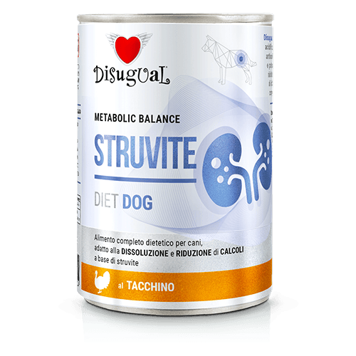 Disugual Perros Estruvita con Pavo 400 gr