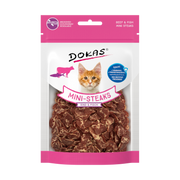 DOKAS Mini Filetes de Ternera y Pescado Gato 25gr