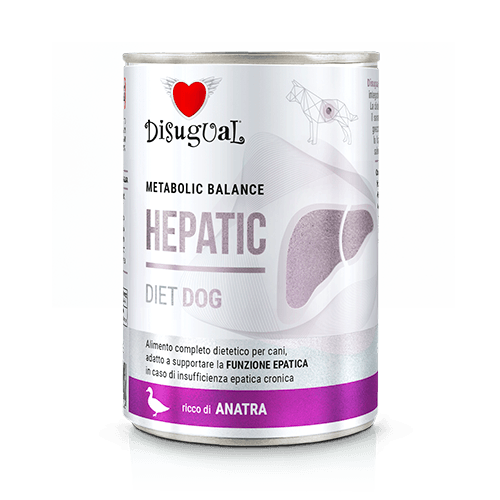 Disugual Perros Hepático con Pato 400 gr