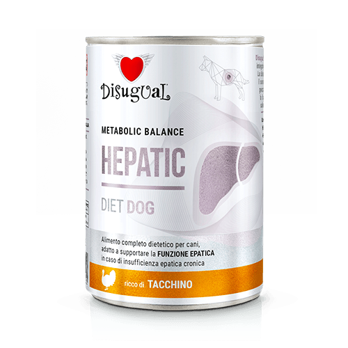 Disugual Perros Hepático con Pavo 400 gr