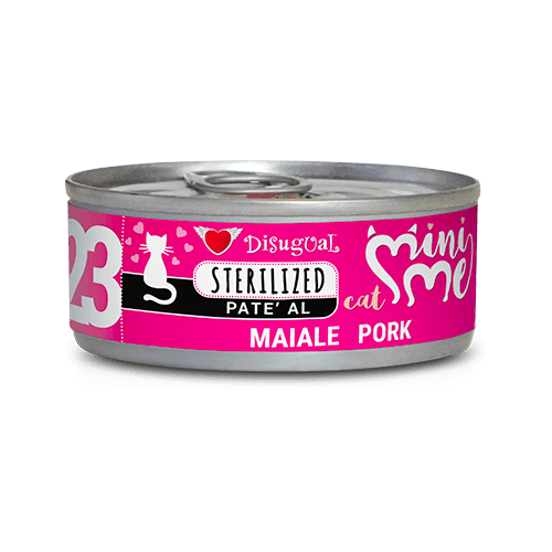 Disugual Mini me 23 Gatos esterilizados - Cerdo (85g)