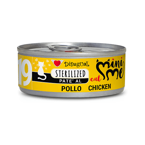 Disugual Mini me 19 Gatos esterilizados - Pollo (85g)