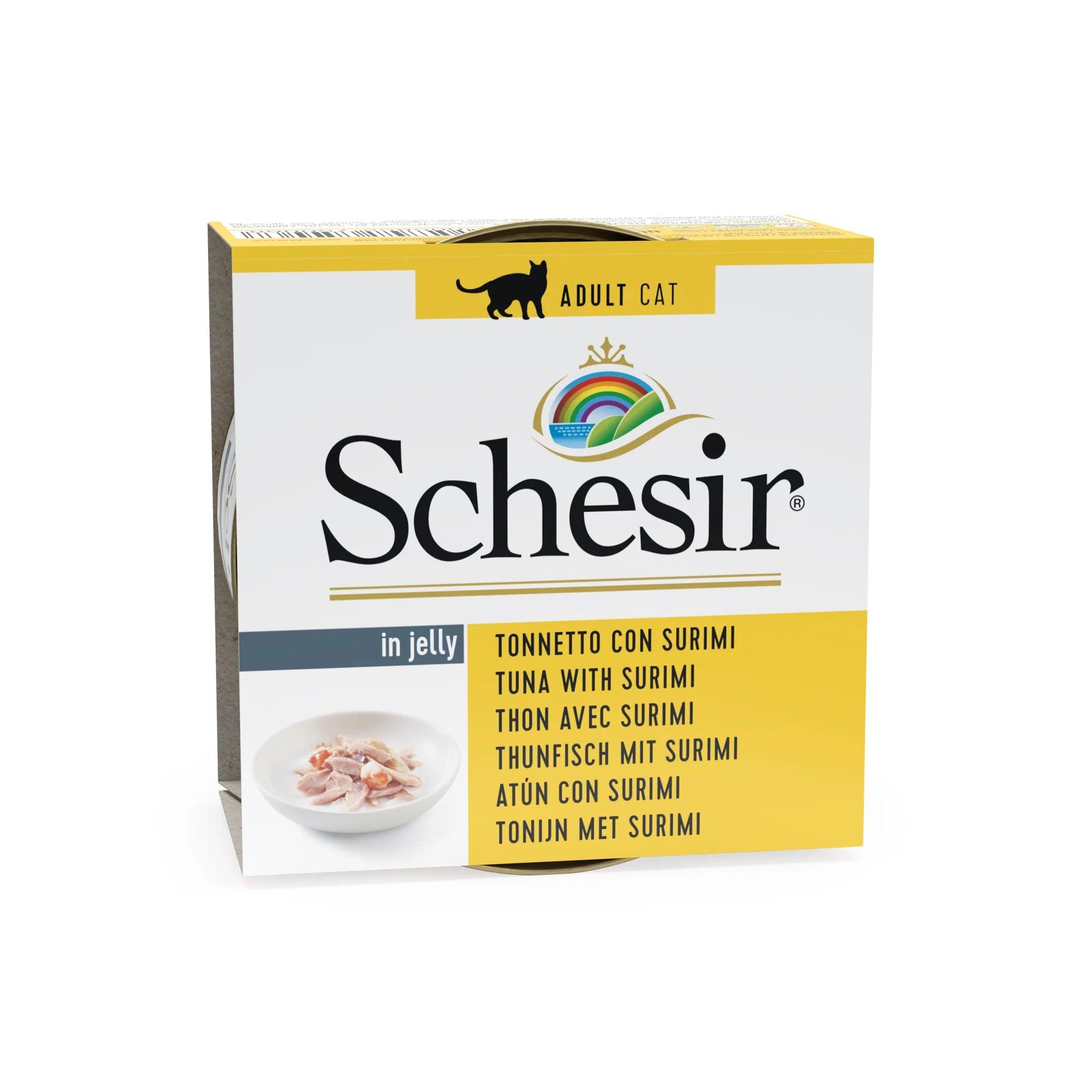 Schesir Atún y Surimi en Gelatina 85 gr