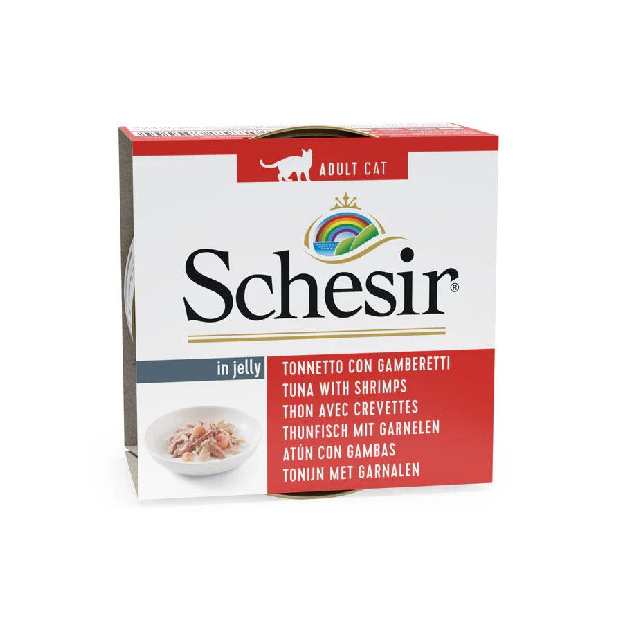 Schesir Atún y Gambas en Gelatina 70 gr