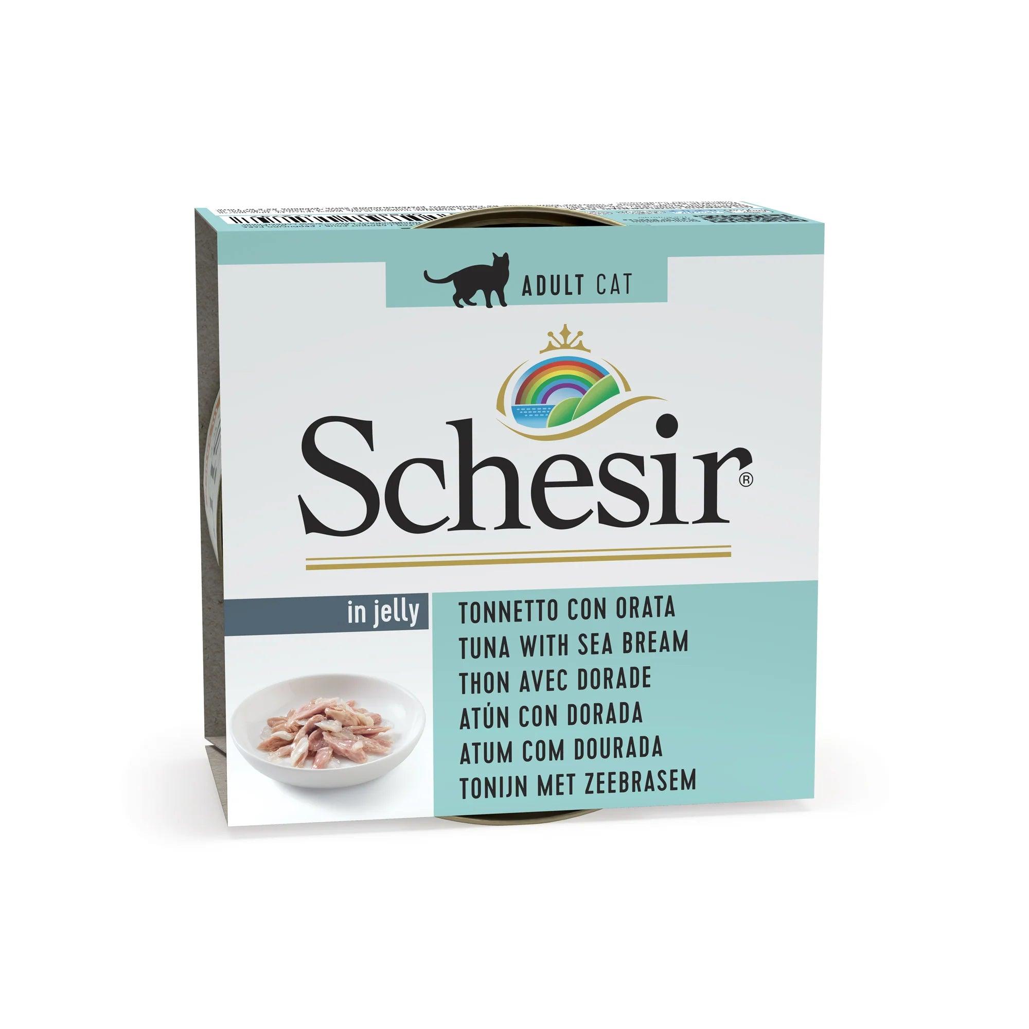 Schesir Atún y Dorada en Gelatina 85 gr