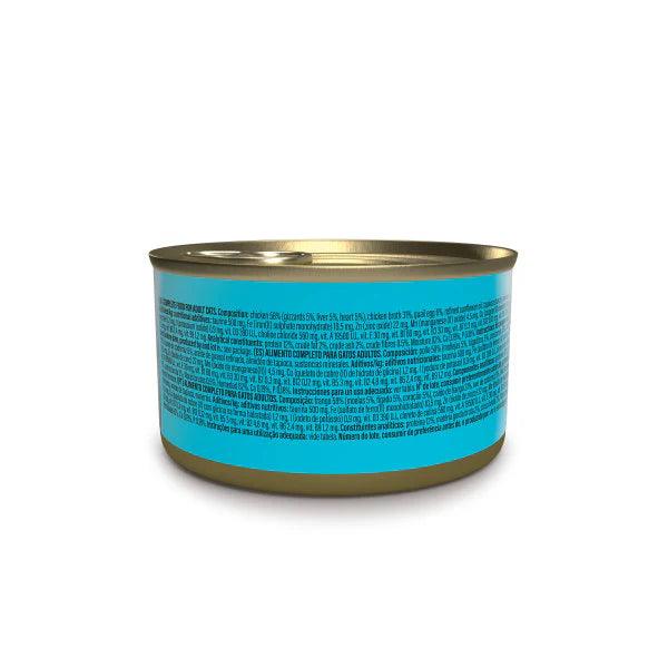 Schesir After Dark Pollo en Filetes y huevo de codorniz 80 gr