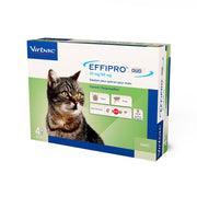 EFFIPRO DUO GATOS 50/60mg 1-6kg (4 pip)