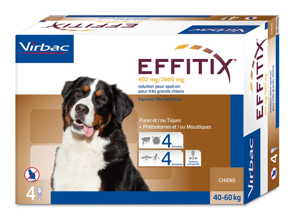 EFFITIX perro XL (40-60kg )(4 pipetas)