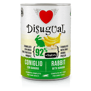 Disugual Adulto Monoproteico Conejo con Plátano