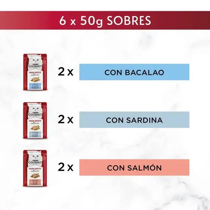 Gourmet Mon Petit Pescados (6x50gr)
