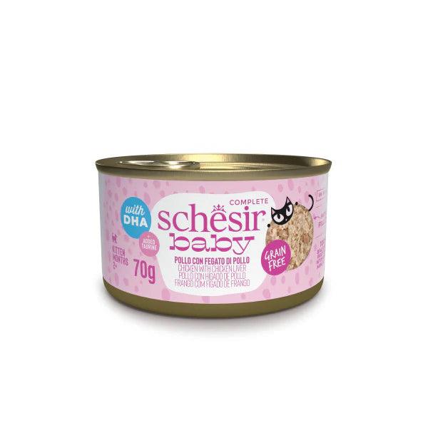 Schesir Baby Filetes de Hígado de Pollo en Caldo 70 gr