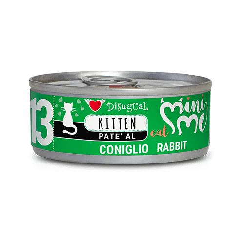 Disugual Mini me 13 para Gatitos - Conejo (85g)