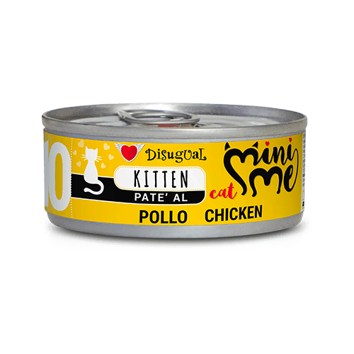 Disugual Mini me 10 para Gatitos - Pollo (85g)