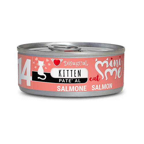 Disugual Mini me 14 para Gatitos - Salmón (85g)