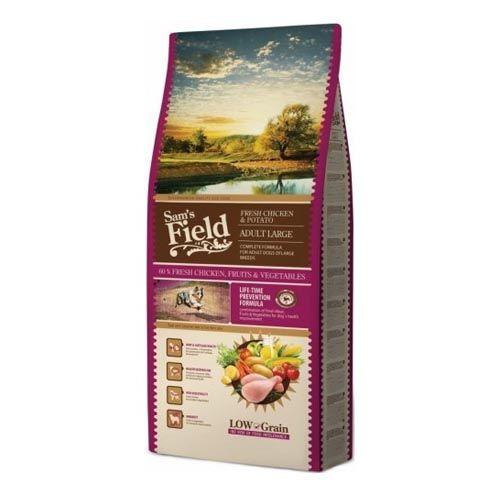 Pienso  Sam's Field Adult Large Chicken & Potato 13 kg