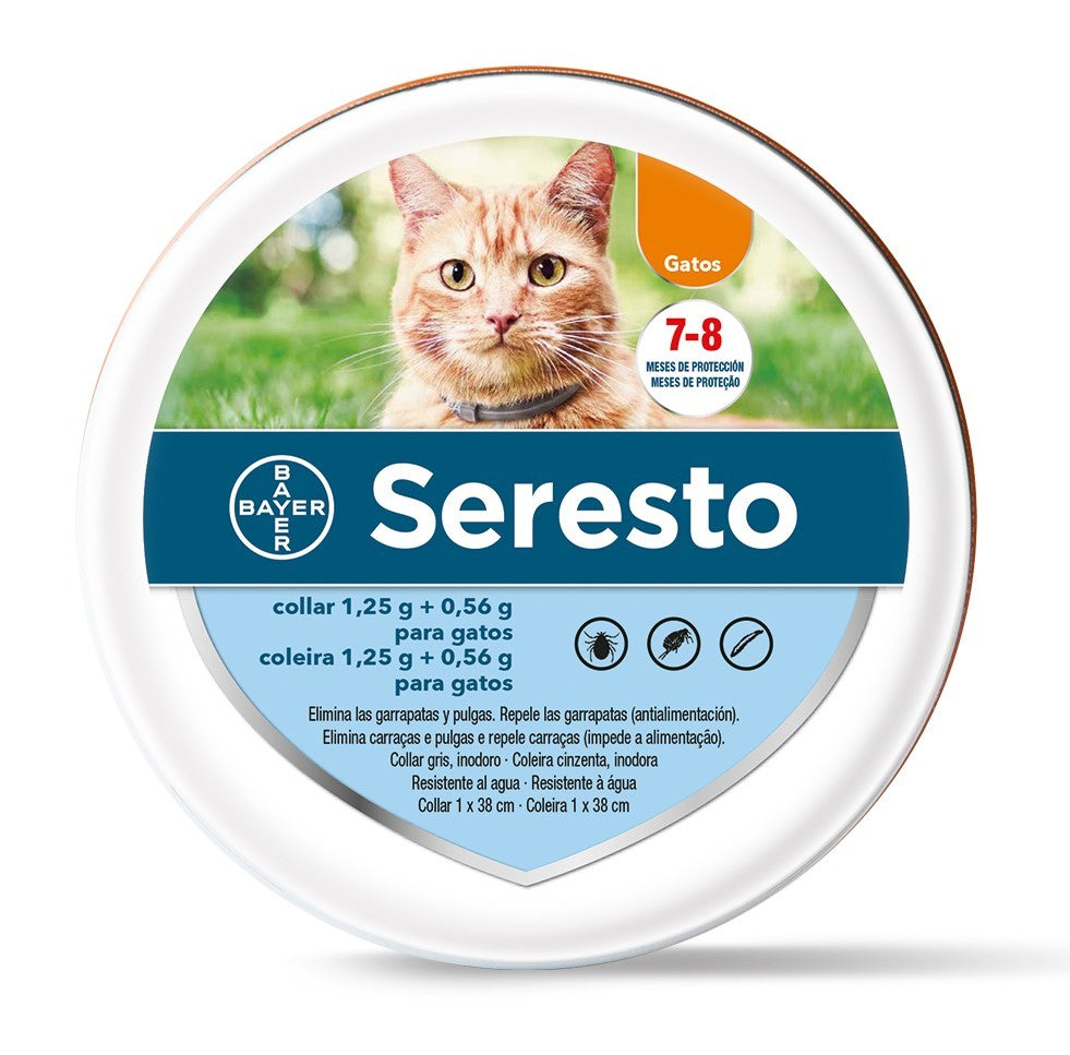 SERESTO gato (1,25g + 0,56g) (1u)