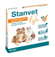 PIPETAS REPELENTES STANVET LIFE PERRO/GATO (4u)