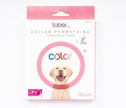 TABERDOG Collar Permetrina Rosa 60 cm (1 ud.)
