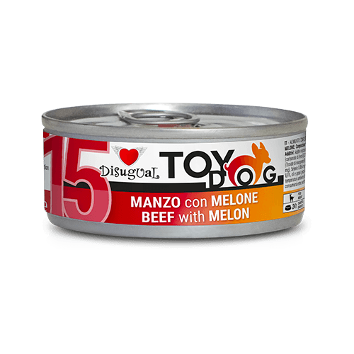 Disugual Ternera y Melón Toy Dog 85 gr