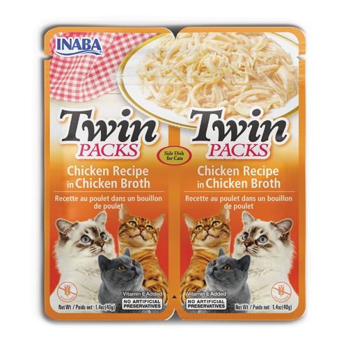 Twin Packs Pollo con Caldo de Pollo (12x2x40gr)