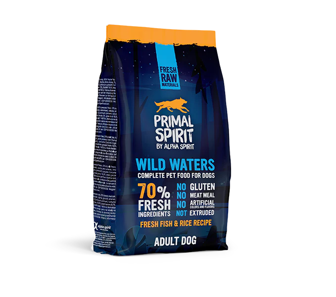 Alpha Spirit Perros Primal 70% Wild Waters