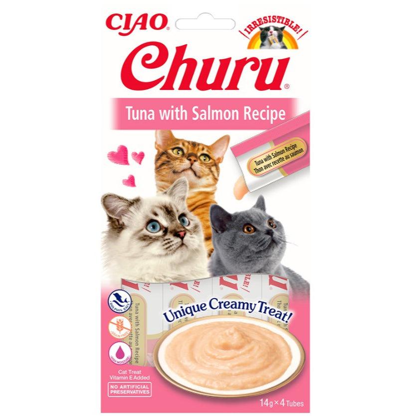 Churu Atún con Salmón 4x14 gr