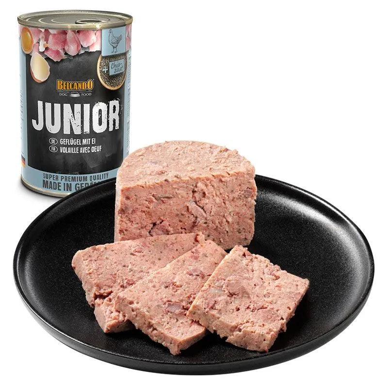Belcando Junior ave con huevos Quality Selection
