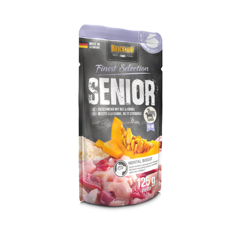 Belcando FINEST SELECTION SENIOR - Menú de Carne con Arroz & Calabaza 125 g