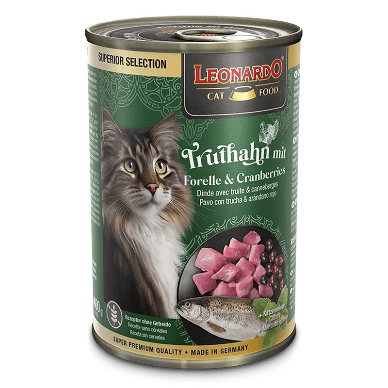 Leonardo Selection Pavo con trucha y arándanos rojos
