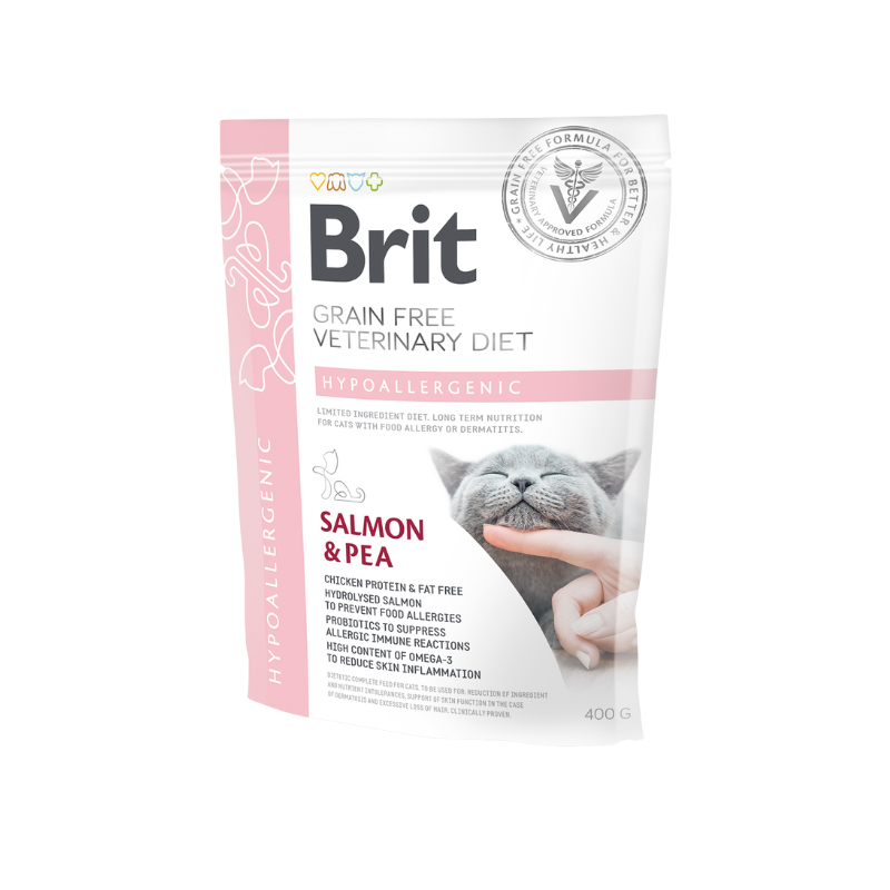 Brit SG DV Gato HIPOALERGÉNICO Salmón (0,4 kg)