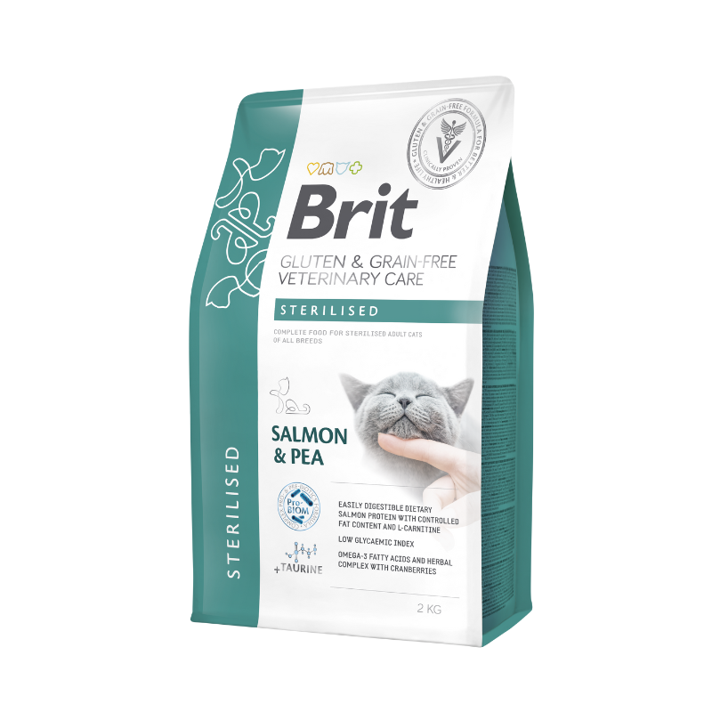 Brit SG DV Gato ESTERILIZADO Salmón (2 kg)