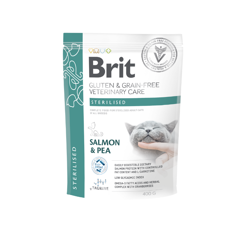 Brit SG DV Gato ESTERILIZADO Salmón (0,4 kg)