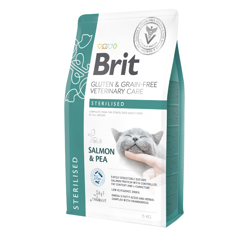 Brit SG DV Gato ESTERILIZADO Salmón (5 kg)