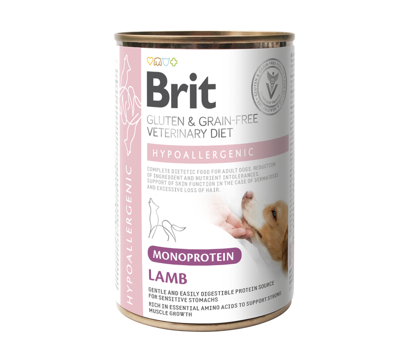Brit HÚMEDO SG DV Perro HIPOALERGÉNICO Cordero (6 x 400 g)