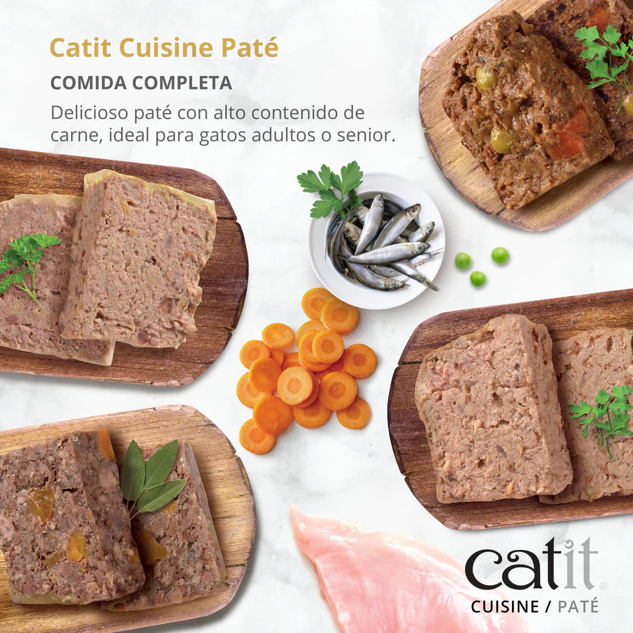 Catit Paté para gatos Catit Cuisine Sabor: Pollo con Hígado