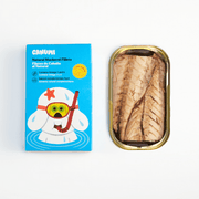 Canumi filetes de caballa natural 100gr