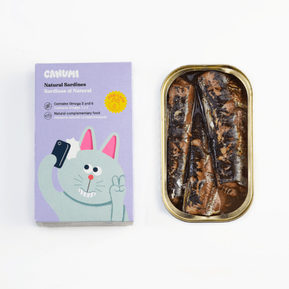 Canumi sardinas al natural 115gr