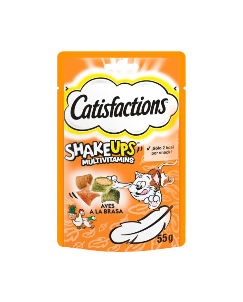 Catisfactions SHAKE UPS Aves a la Brasa (6 x 55 g)